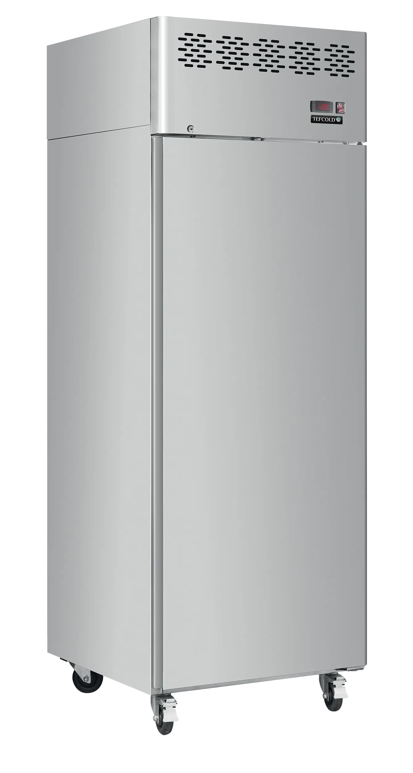 Tefcold CAF650 Heavy Duty 670 Ltr Upright Single Door Stainless Steel Freezer