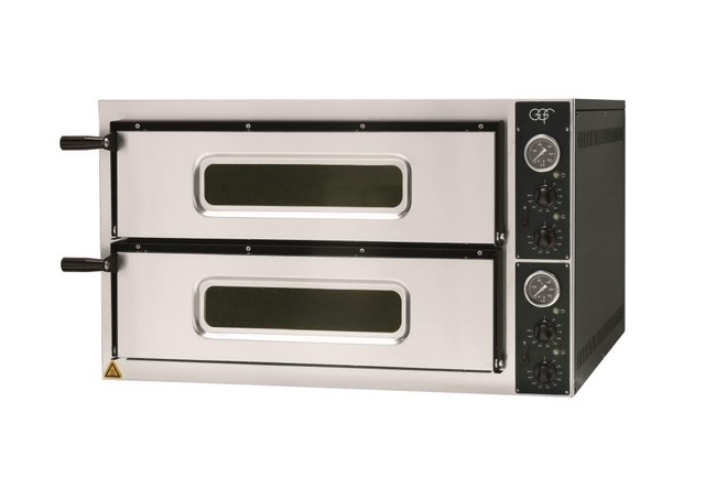 Italian Twin Deck Electric Pizza Oven – 28″