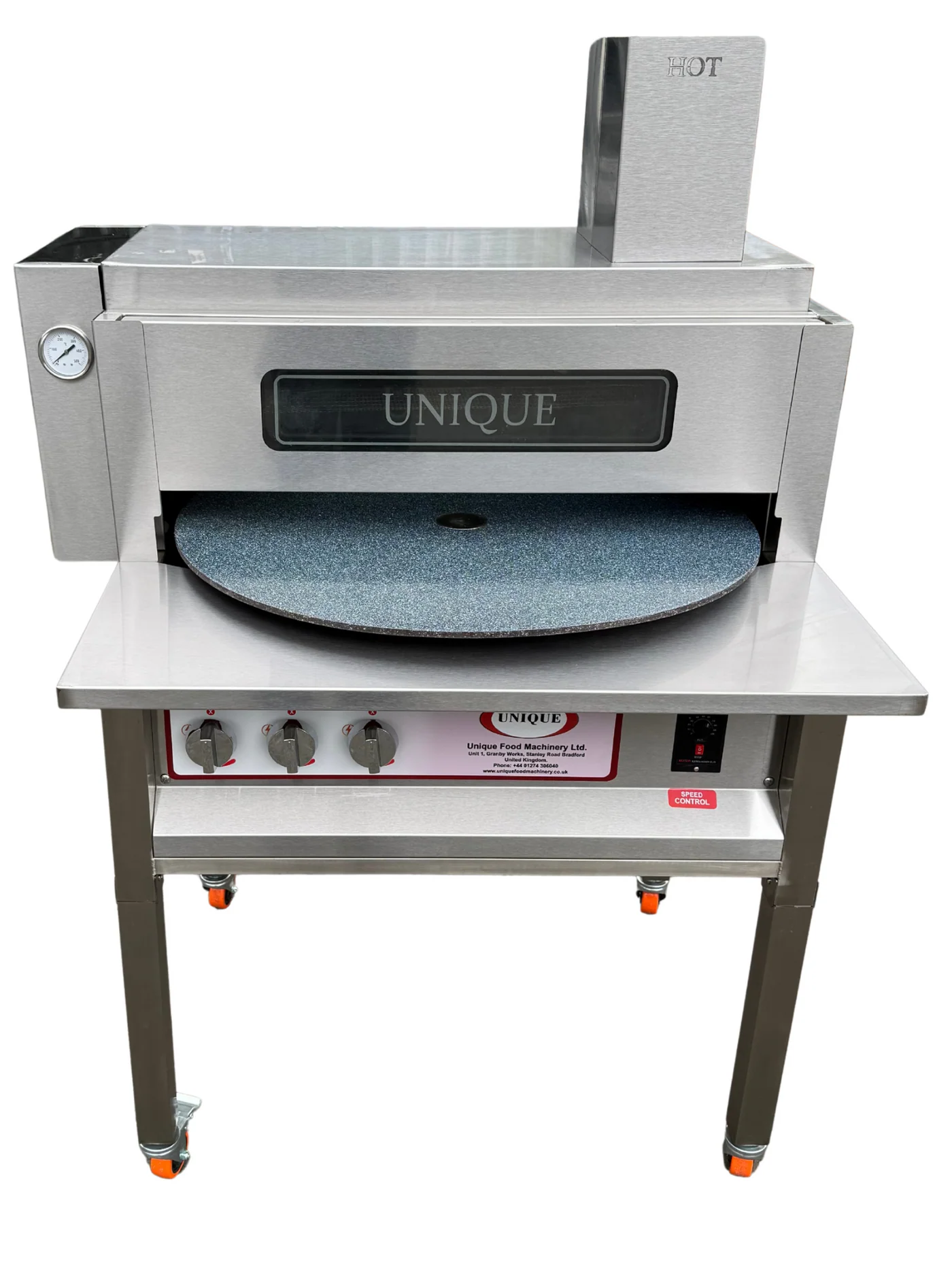 RD-30 Deluxe Automatic Rotating Gas Tandoori Oven – Roti & Naan Maker (300 pcs/hr)