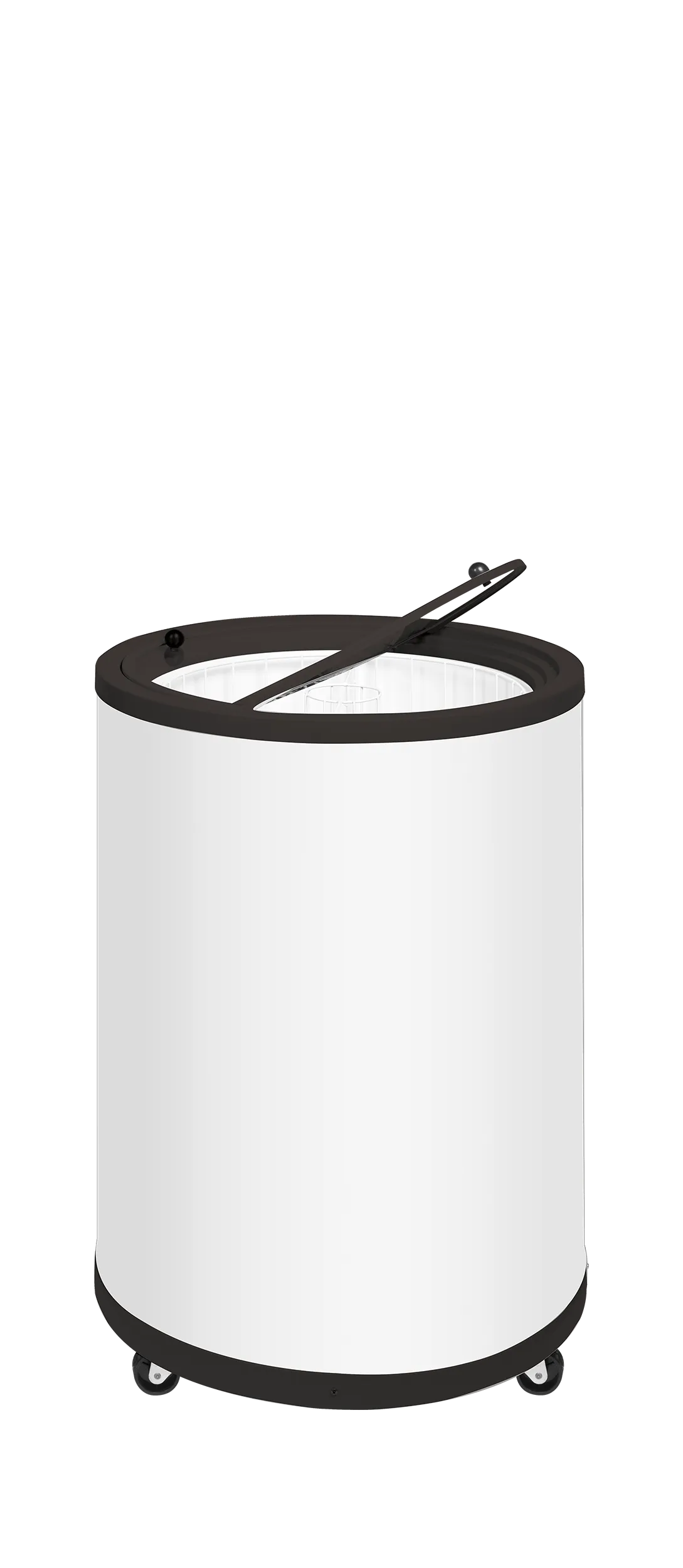 Tefcold CF78 Glass Lid Chest Freezer with Static Cooling