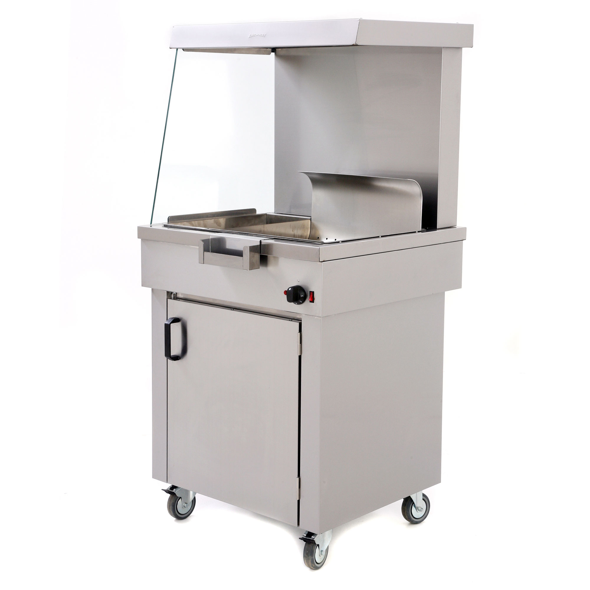 Archway CS2/E Heated Electric Chip Scuttle With Storage Cupboard
