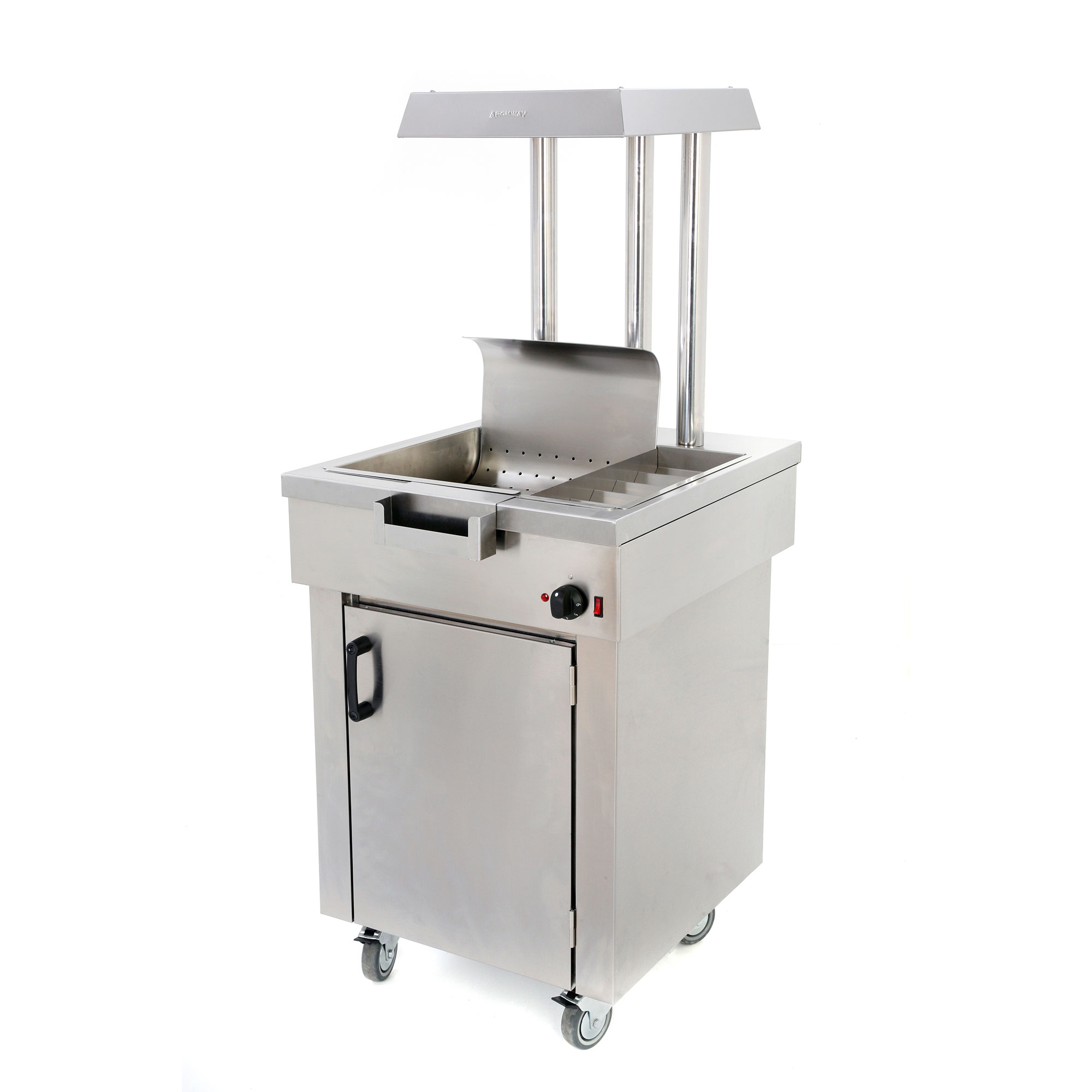 Archway CS1/E Heated Electric Chip Scuttle With Storage Cupboard